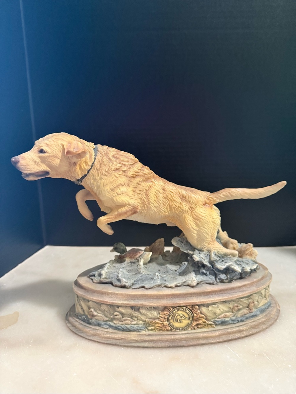 Ducks Unlimited Labrador 2005/2006 Exclusive On Your Mark Signed Rare Sculpture